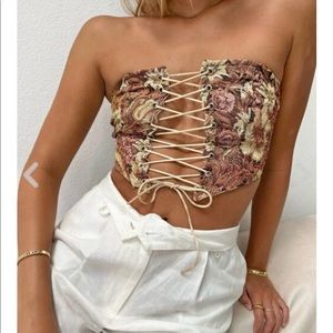 Isabelle’s Cabinet Primrose Corset Top Size SMALL